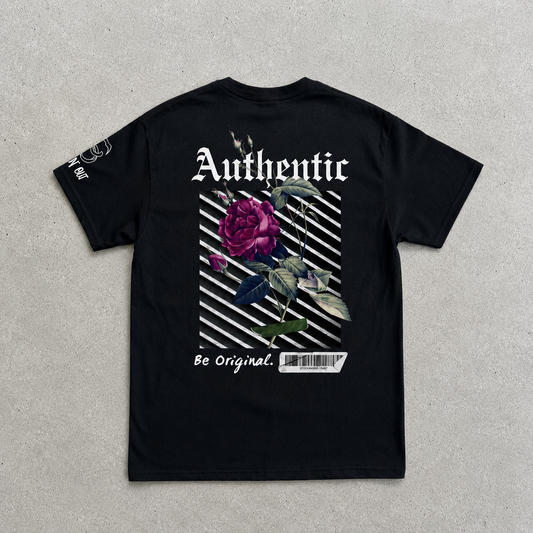 Authentic Floral Graphic T-Shirt