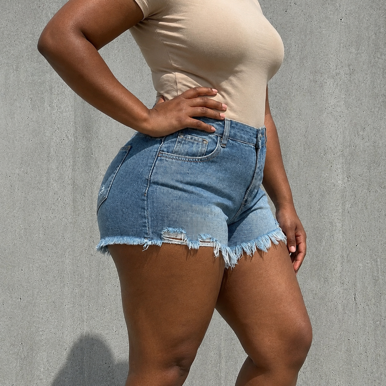 Bottoms,Shorts,Denim,Women