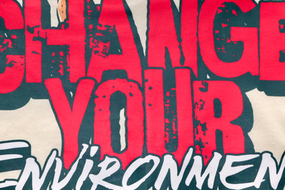 Change Your Environment Graphic Cotton T-Shirt