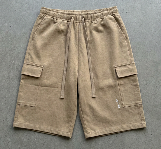 Drawstring Cargo Shorts