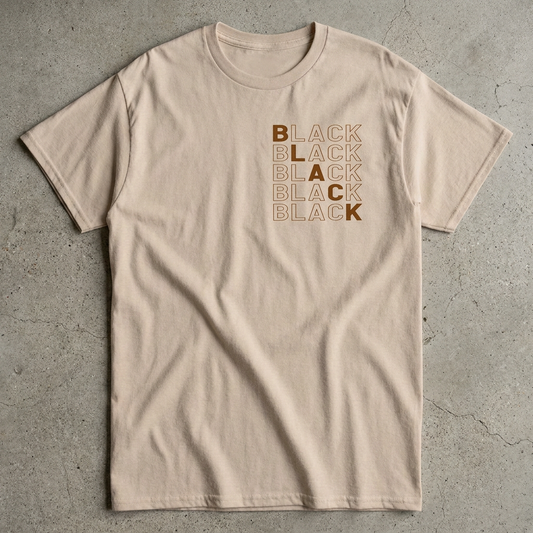 BLACK T-shirt