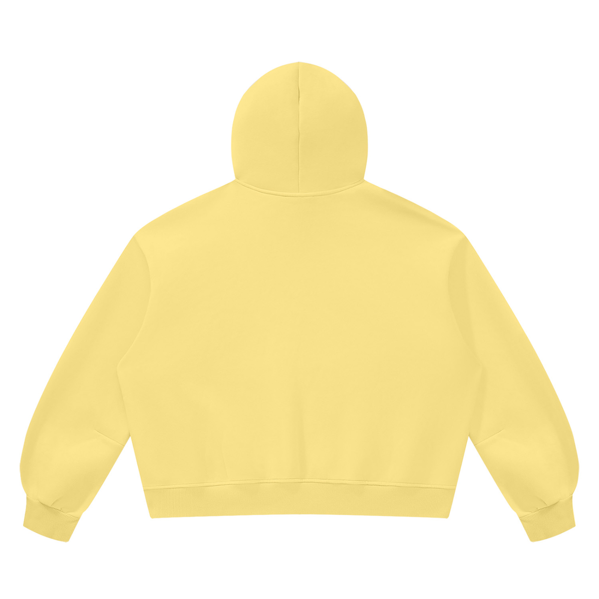 Blank Unisex Vintage Wash Boxy Fleece Hoodie