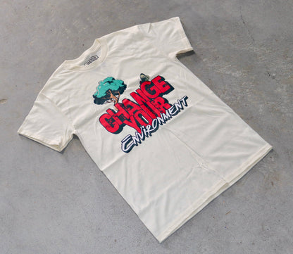 Change Your Environment Graphic Cotton T-Shirt
