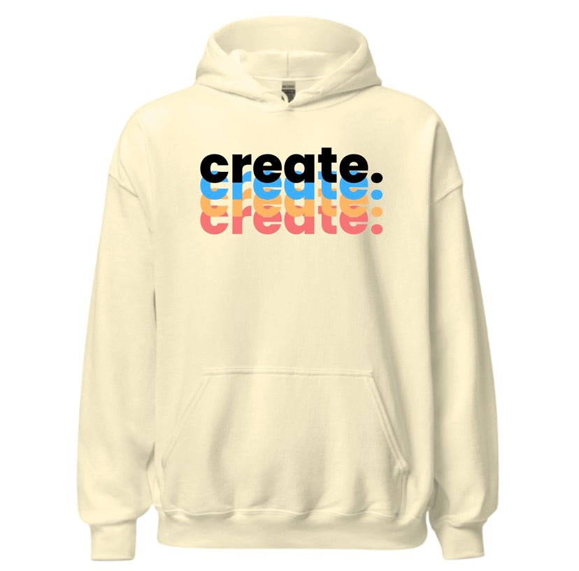 Create. Lightweight Hoodie