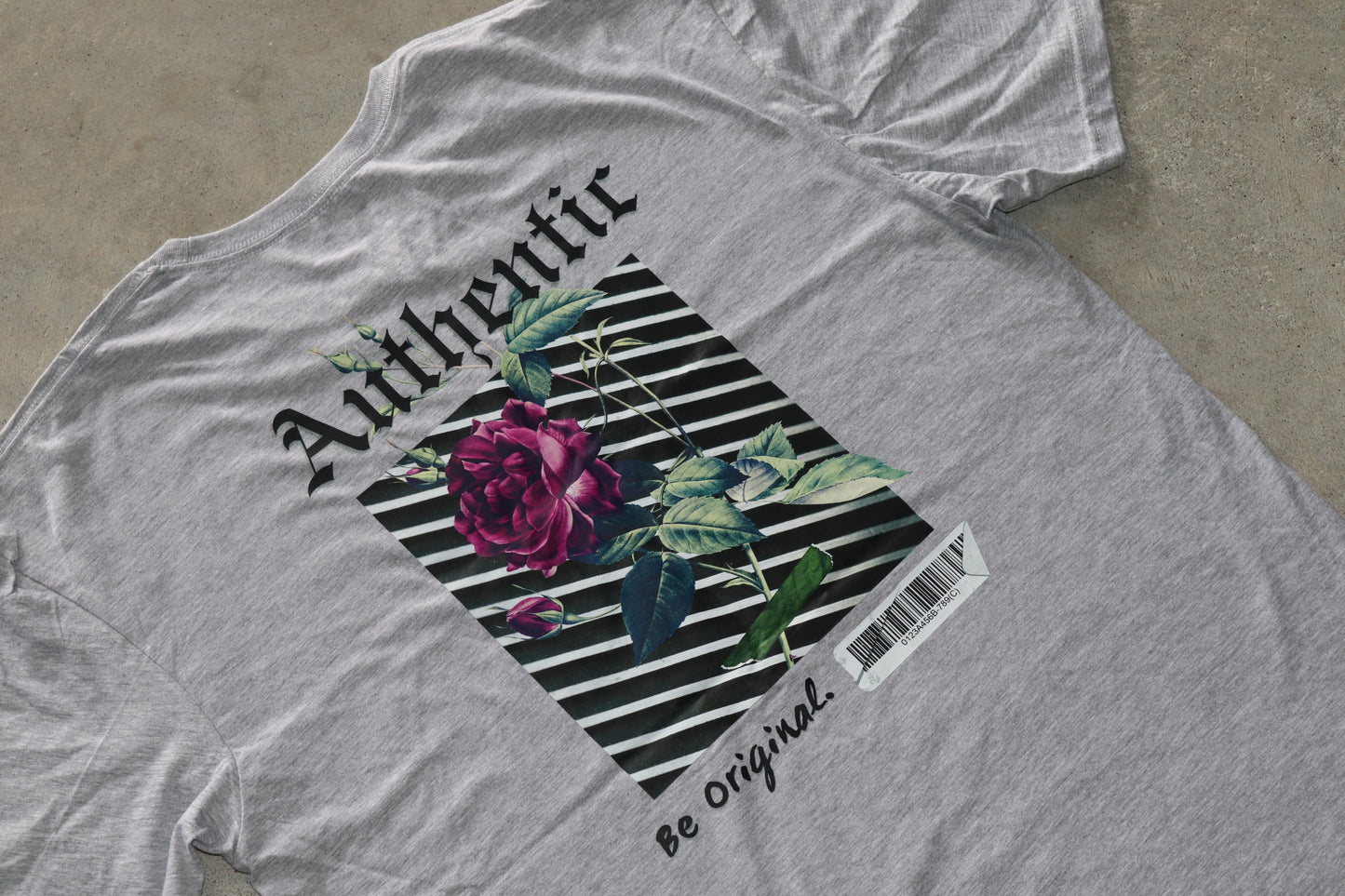 Authentic Floral Graphic T-Shirt