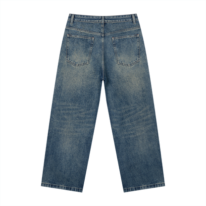 Blank Men's Vintage Wash Denim Jeans
