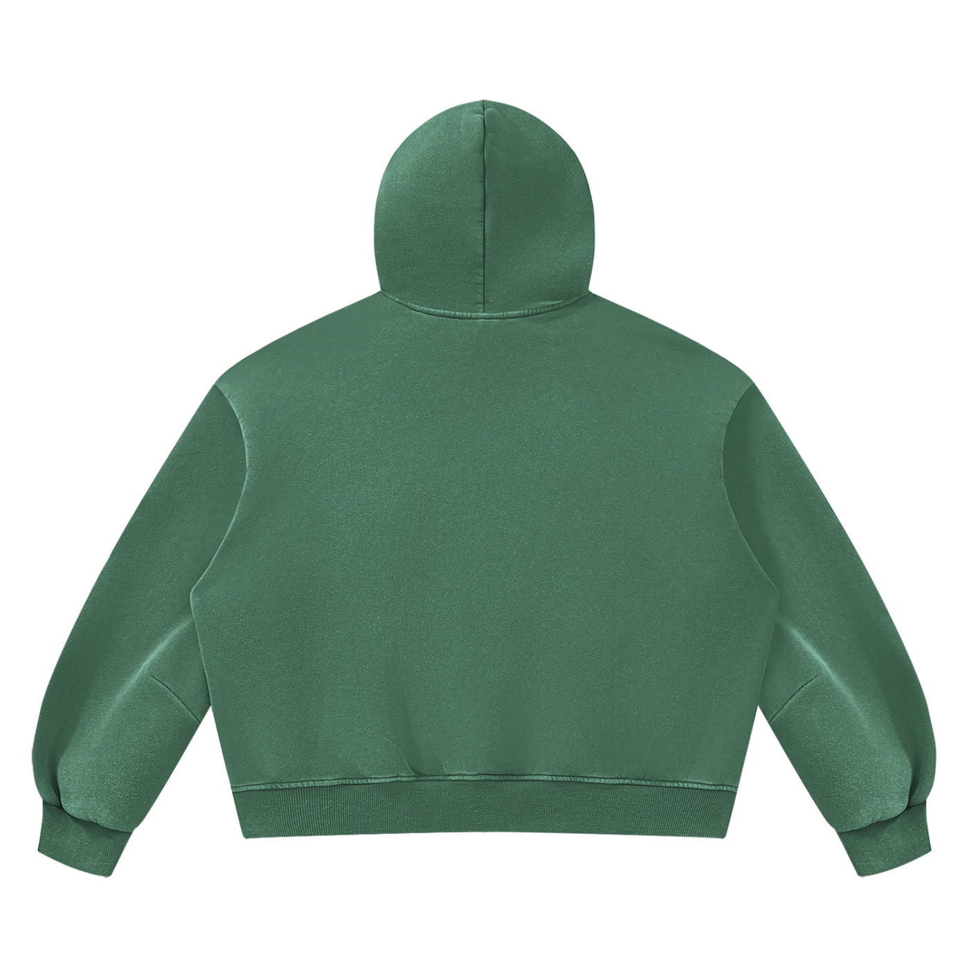 Blank Unisex Vintage Wash Boxy Fleece Hoodie
