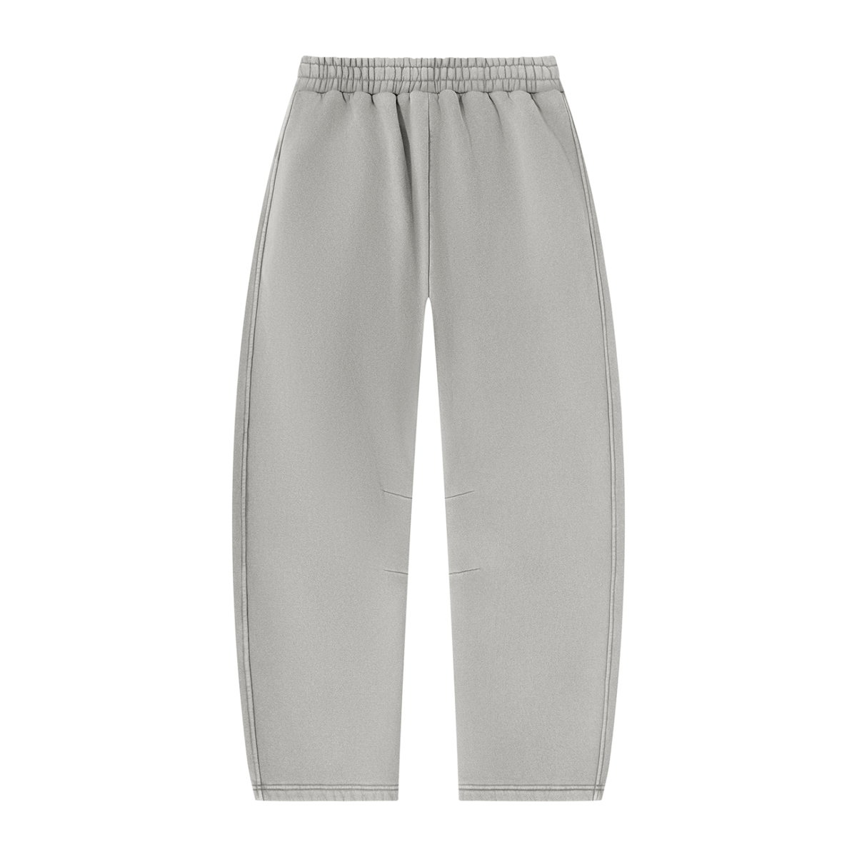 Blank Unisex Vintage Wash Barrel Leg Fleece Sweatpants
