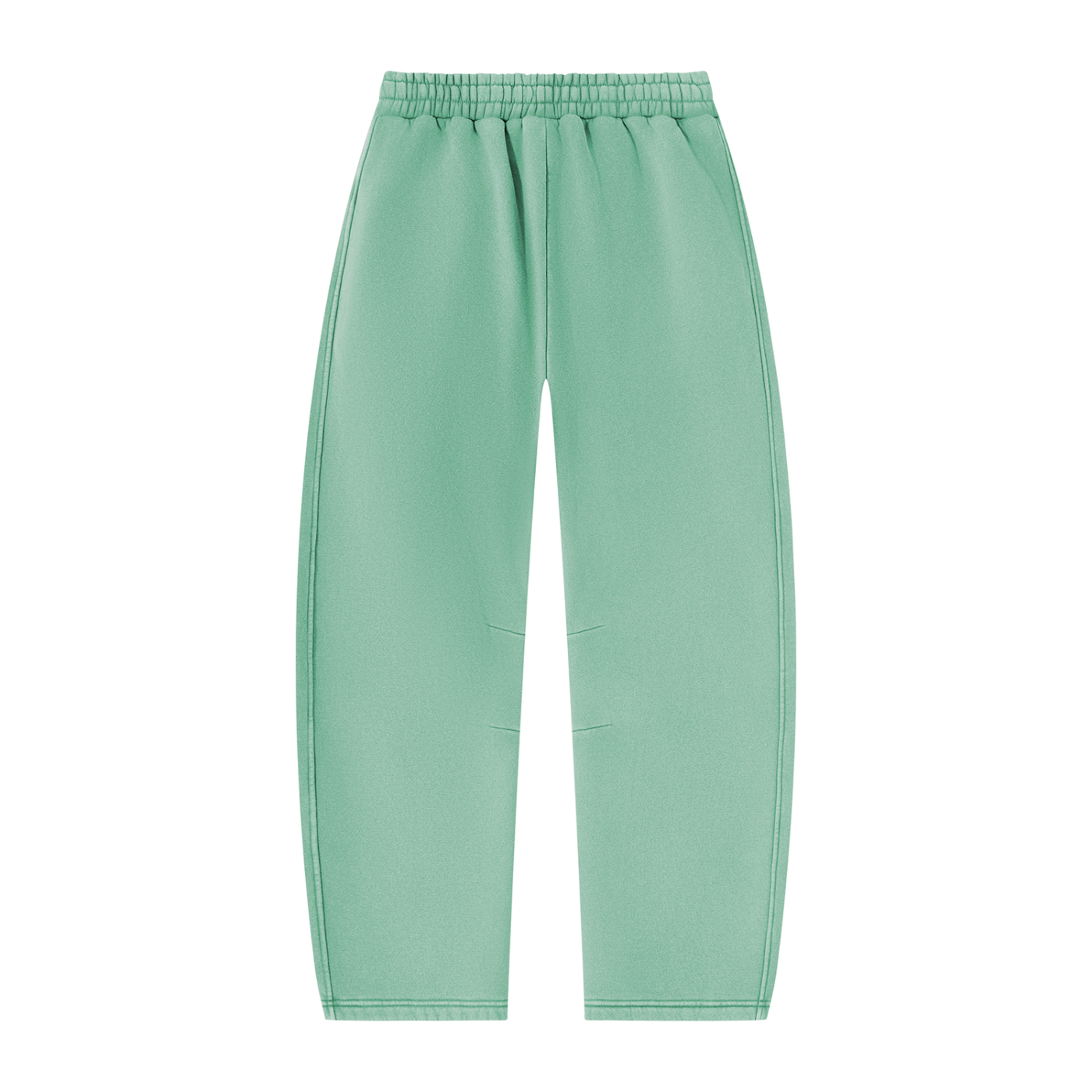Blank Unisex Vintage Wash Barrel Leg Fleece Sweatpants