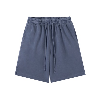 Blank Vintage Wash Cotton Shorts
