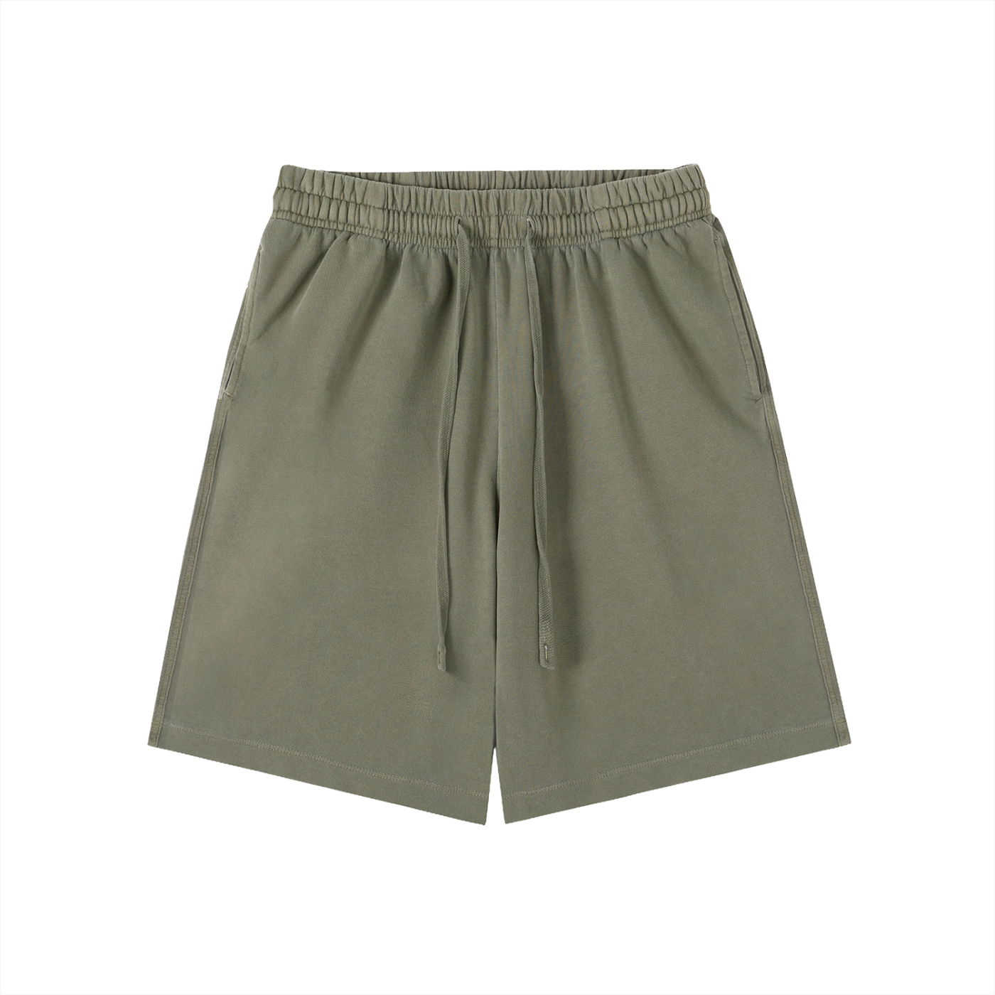 Blank Vintage Wash Cotton Shorts
