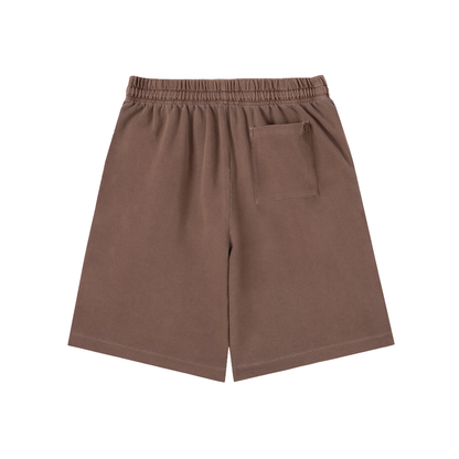 Blank Vintage Wash Cotton Shorts