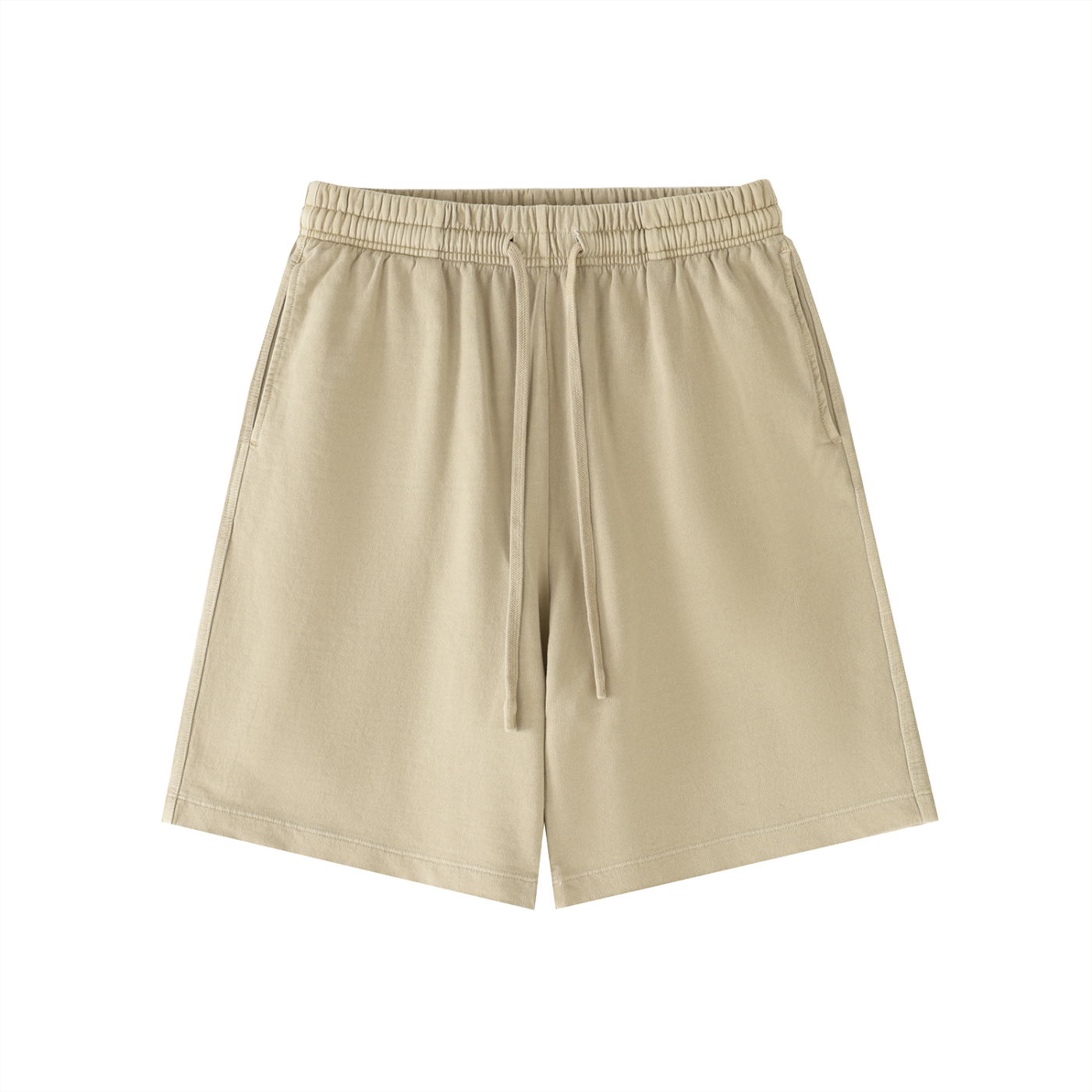 Blank Vintage Wash Cotton Shorts