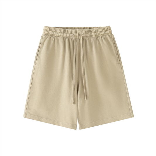 Blank Vintage Wash Cotton Shorts