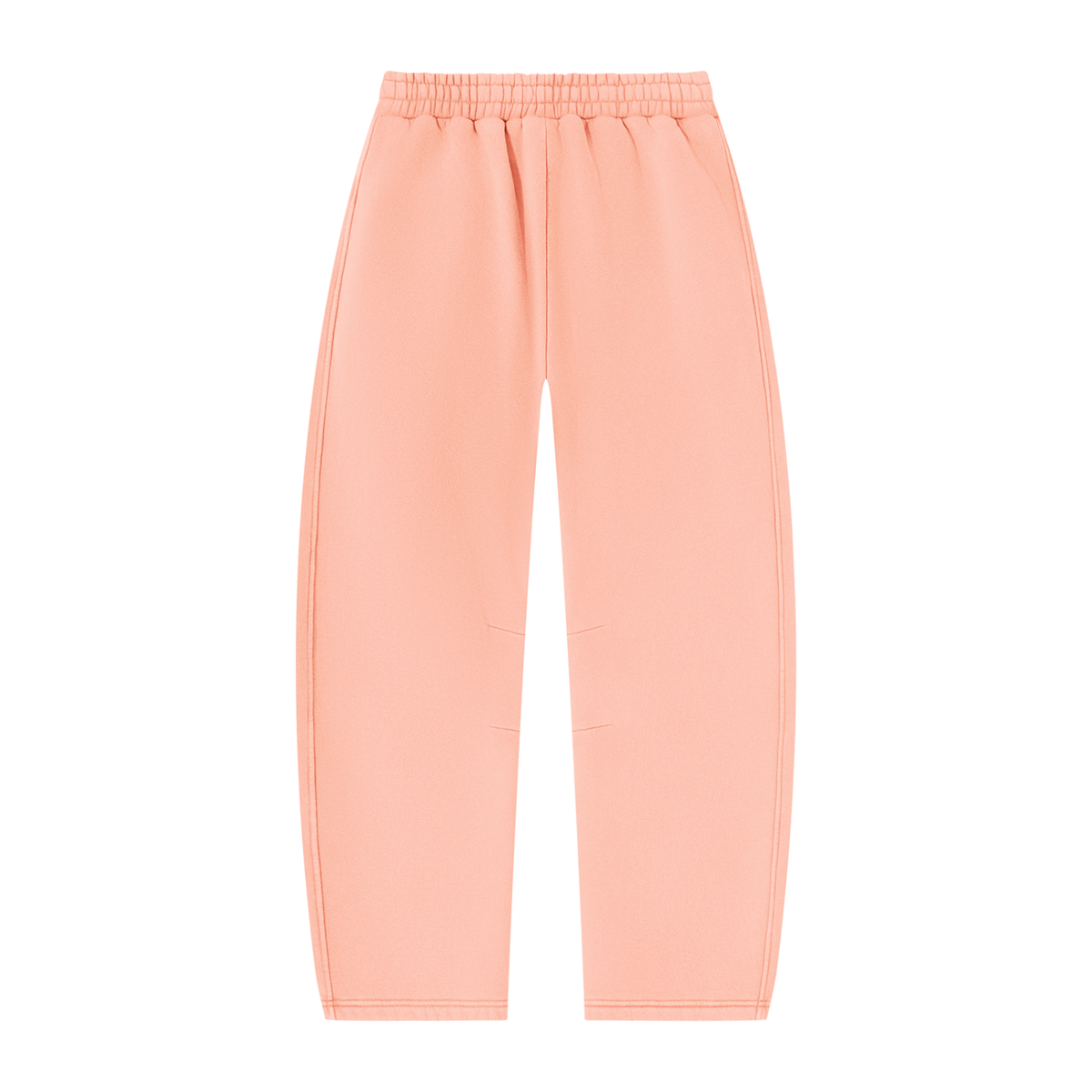 Blank Unisex Vintage Wash Barrel Leg Fleece Sweatpants