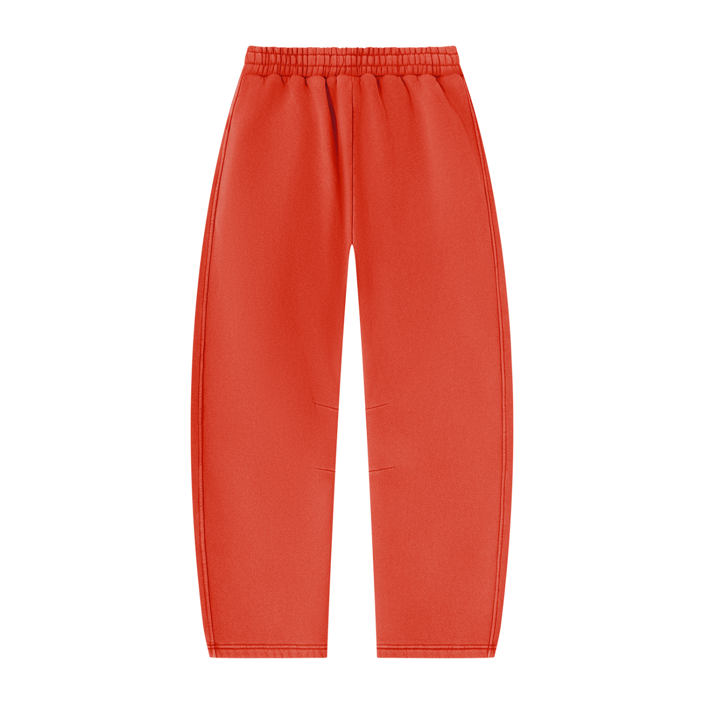 Blank Unisex Vintage Wash Barrel Leg Fleece Sweatpants