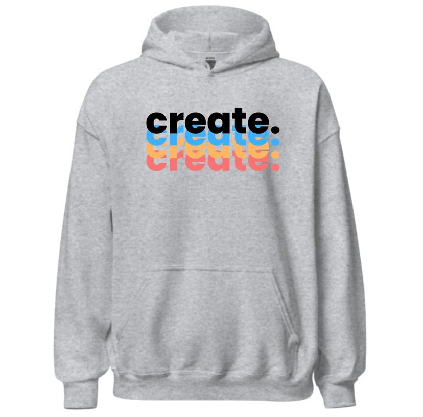 Create. Lightweight Hoodie
