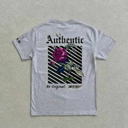 Authentic Floral Graphic T-Shirt