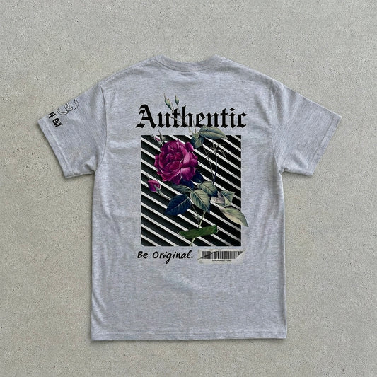Authentic Floral Graphic T-Shirt