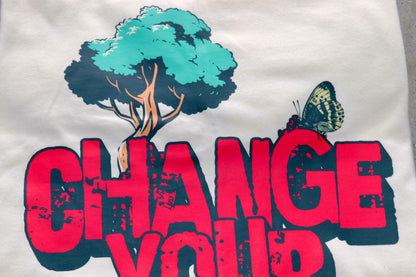 Change Your Environment Graphic Cotton T-Shirt