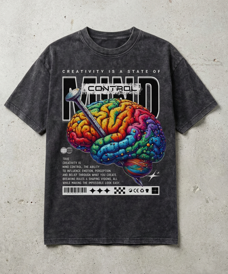 Mind Control Vintage Heavyweight T-shirt