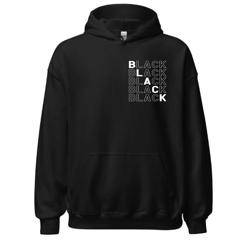 BLACK Lightweight Hoodie