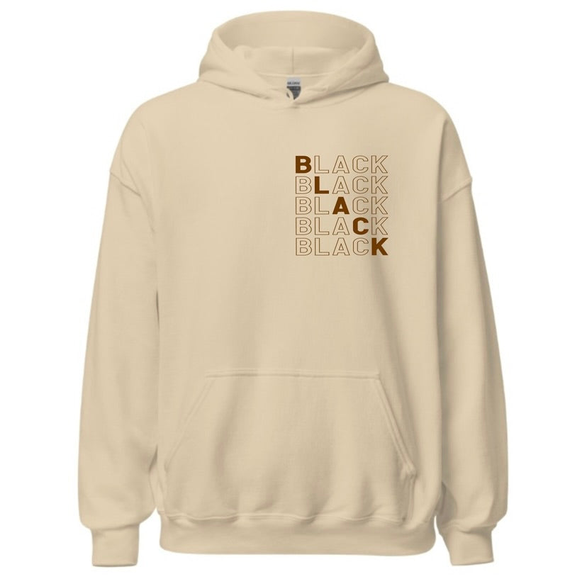 BLACK Lightweight Hoodie