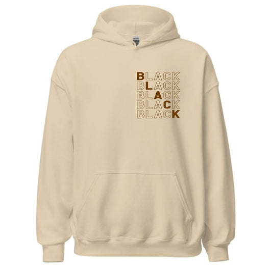 BLACK Lightweight Hoodie