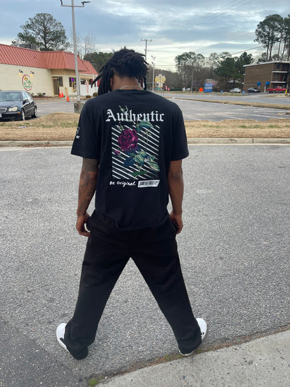 Authentic Floral Graphic T-Shirt
