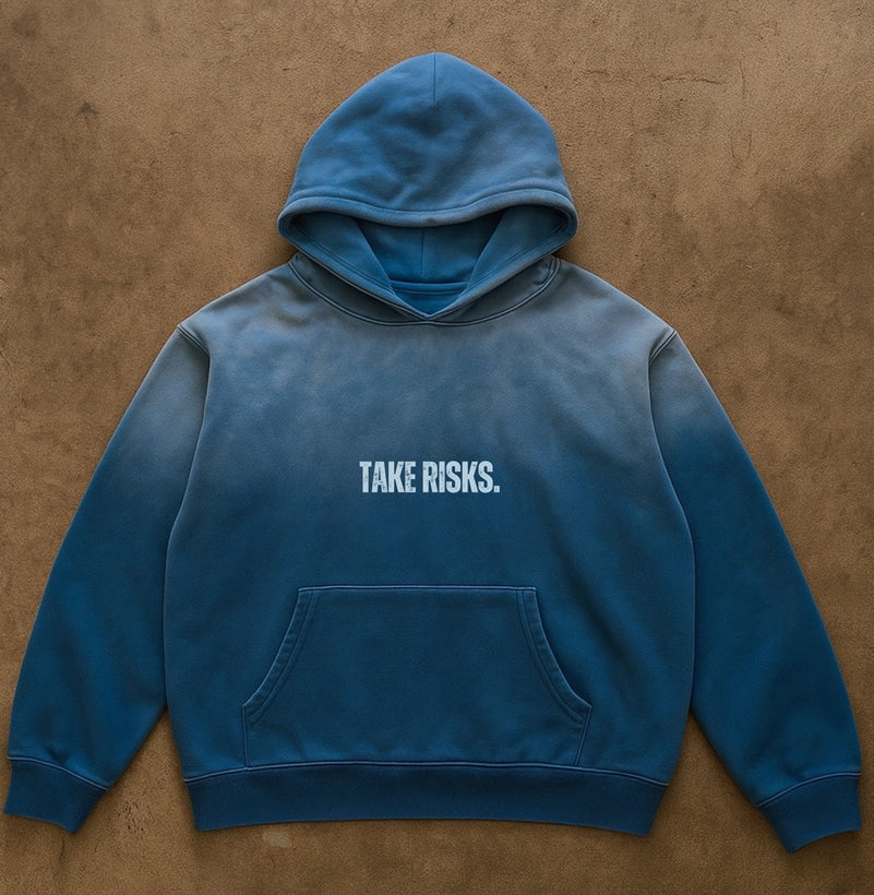 Take Risks. Oversized Heavyweight Hoodie