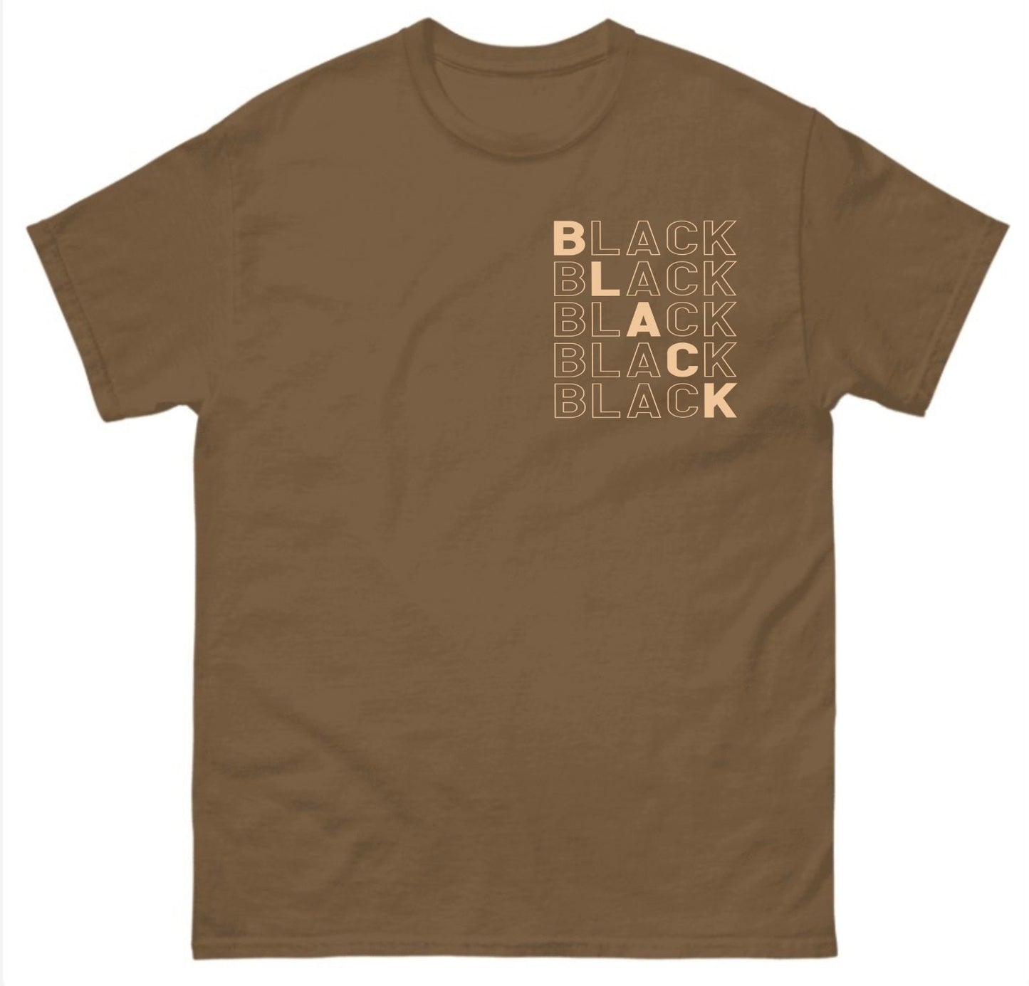 BLACK T-shirt