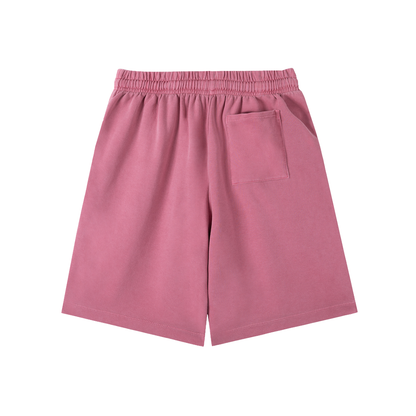 Blank Vintage Wash Cotton Shorts