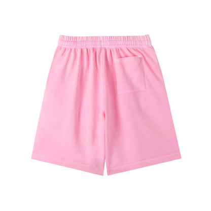 Blank Vintage Wash Cotton Shorts