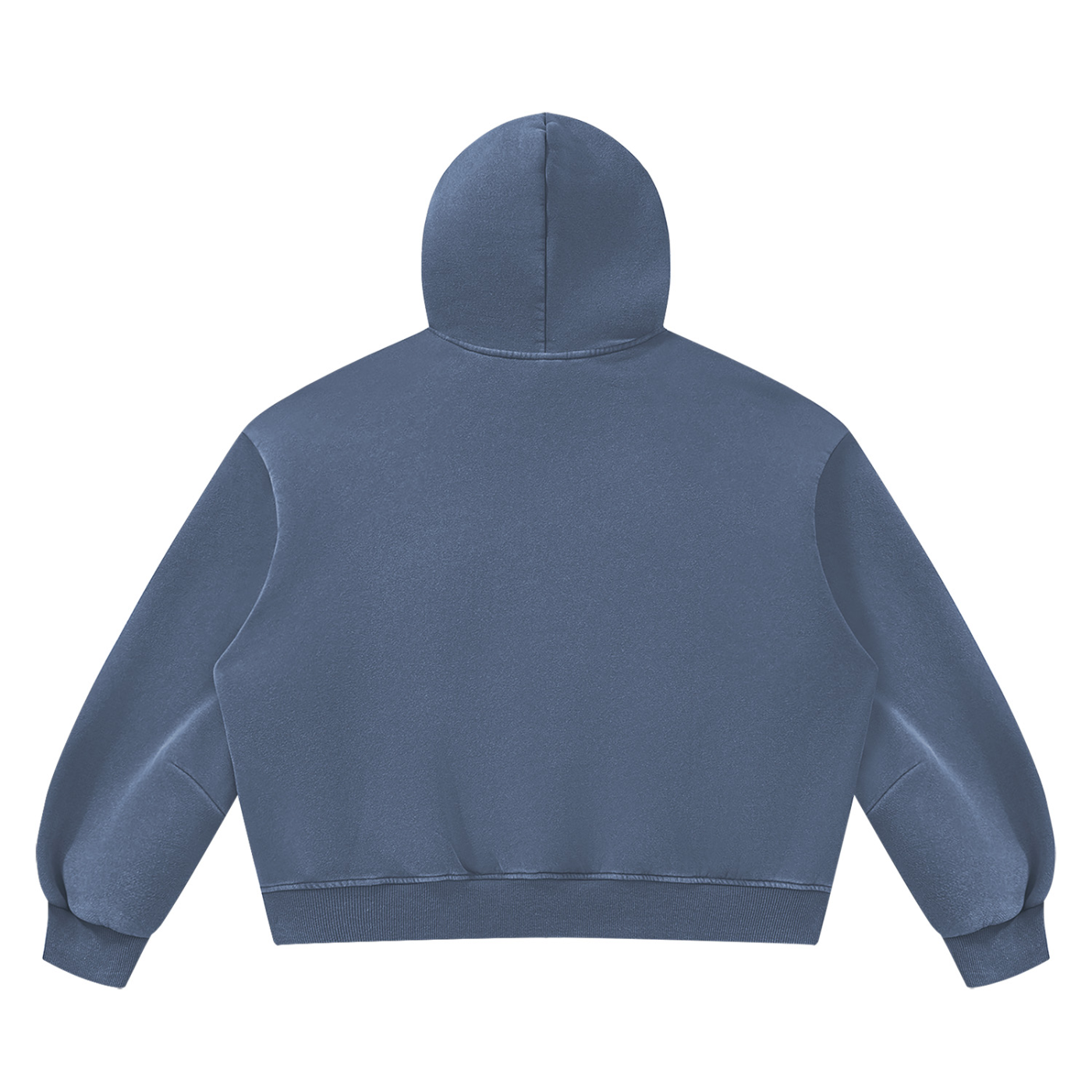 Blank Unisex Vintage Wash Boxy Fleece Hoodie