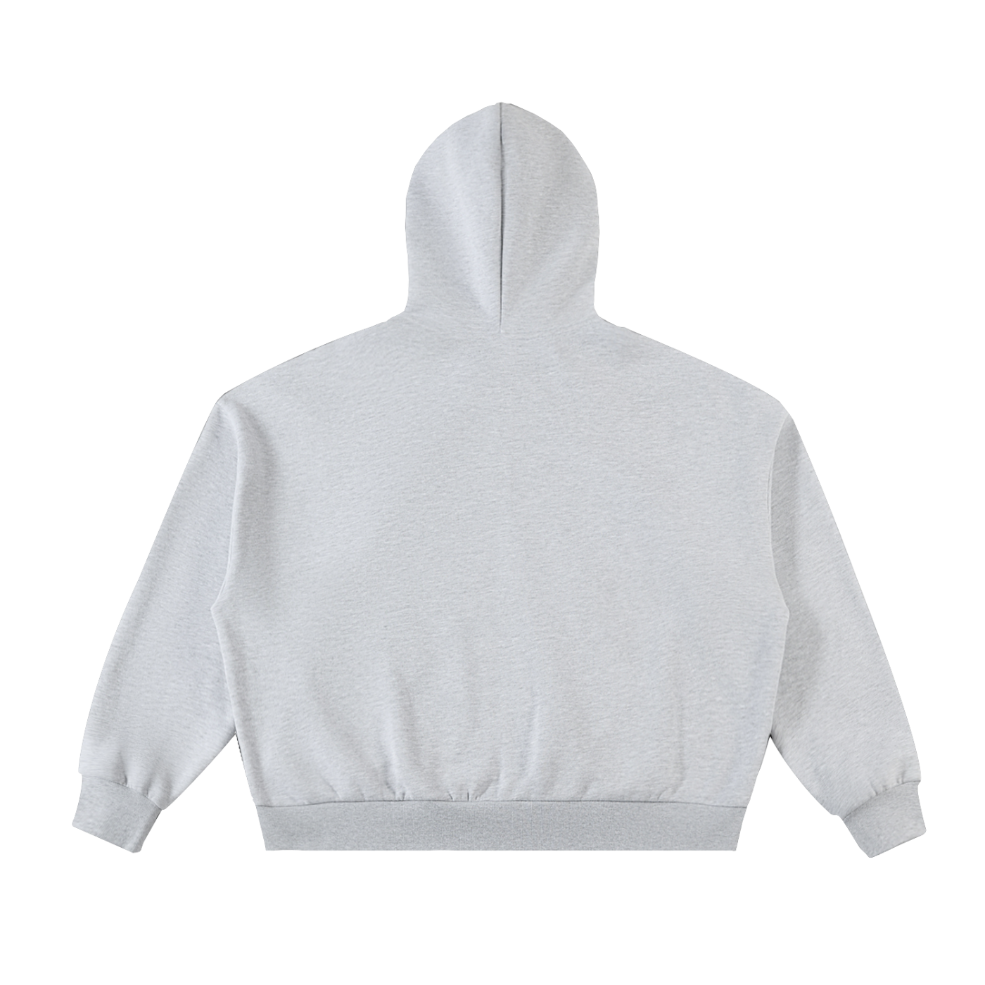 Blank Fleeced Heavyweight Full-Zip Boxy Hoodie