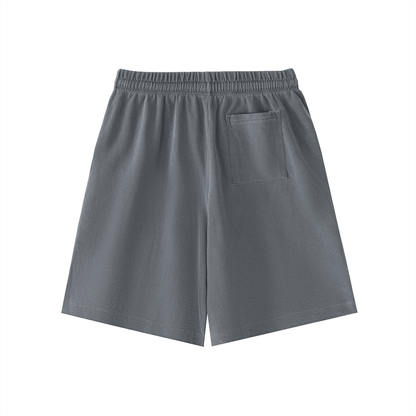 Blank Vintage Wash Cotton Shorts