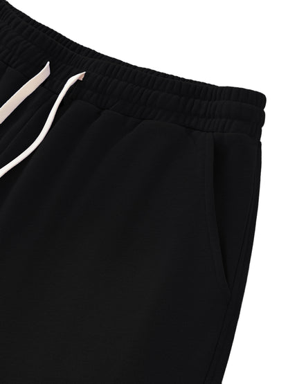 Blank Sun Fade Raw Edge Cotton Shorts