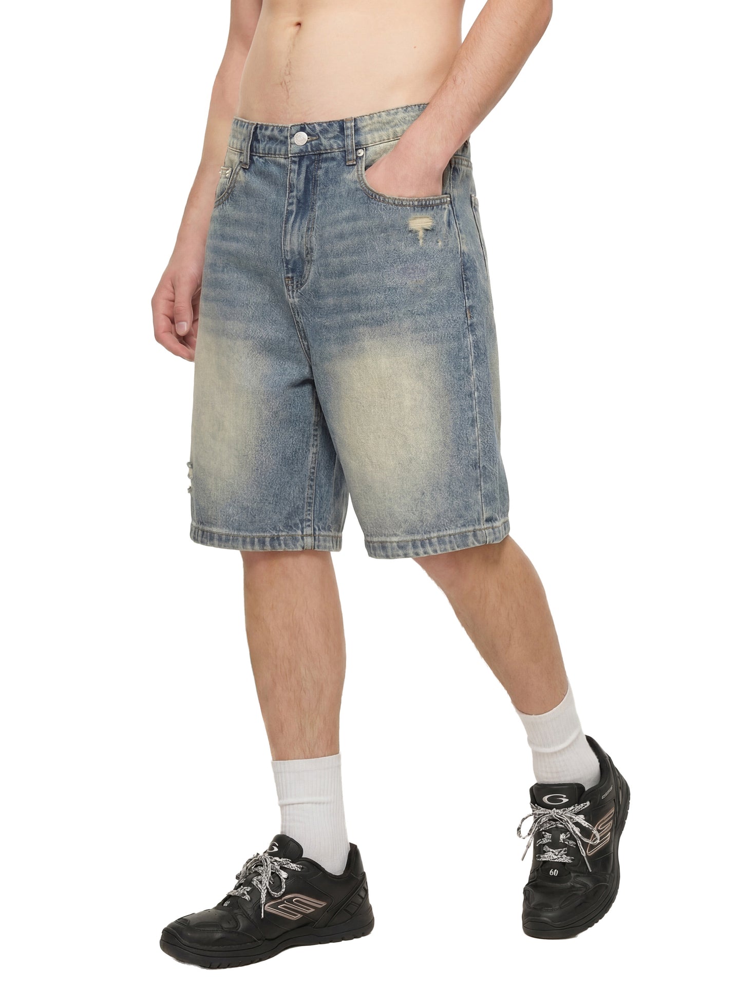 Shorts,Denim,Blanks
