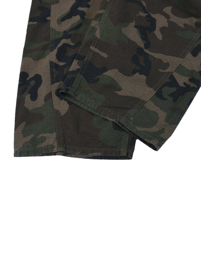 Men’s Camo Barrel Leg Cargo Pants