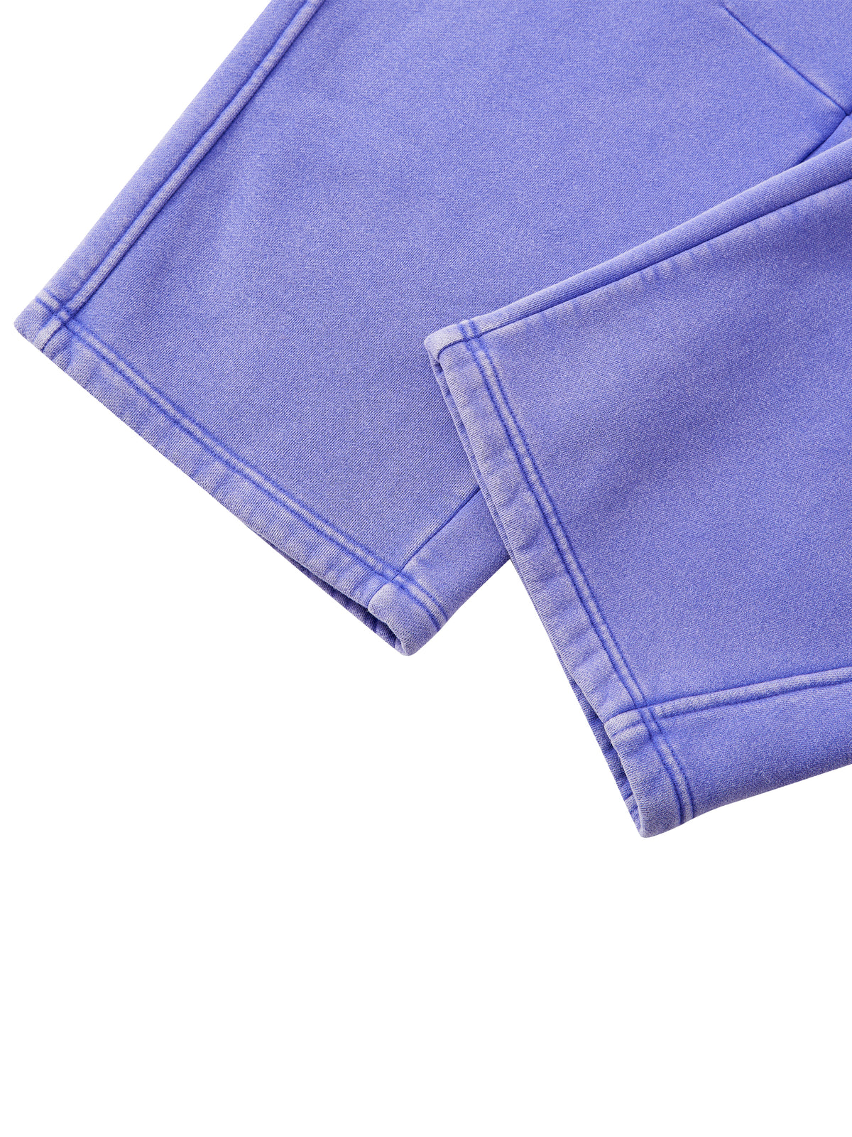 Blank Unisex Vintage Wash Barrel Leg Fleece Sweatpants