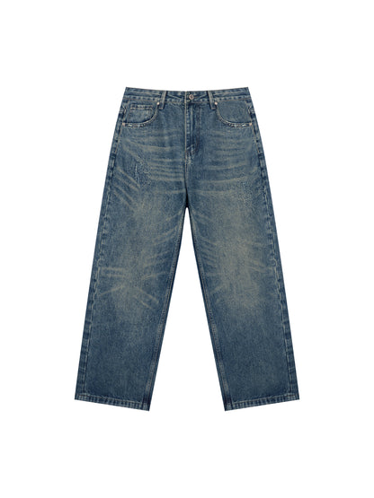 Blank Men's Vintage Wash Denim Jeans