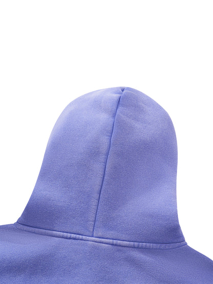 Blank Unisex Vintage Wash Boxy Fleece Hoodie
