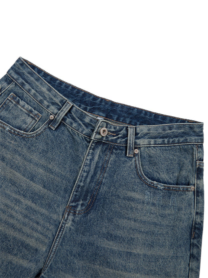 Blank Men's Vintage Wash Denim Jeans
