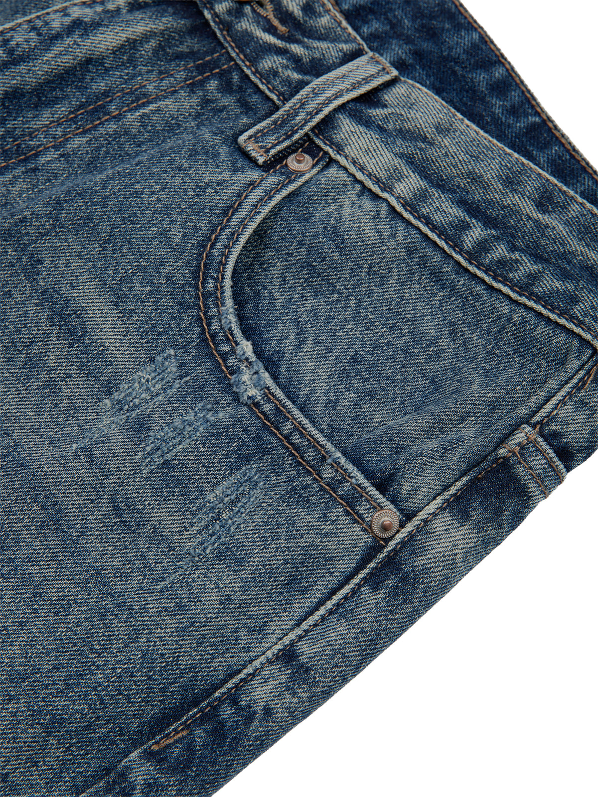 Blank Men's Vintage Wash Denim Jeans