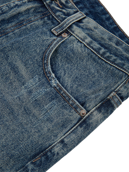 Blank Men's Vintage Wash Denim Jeans